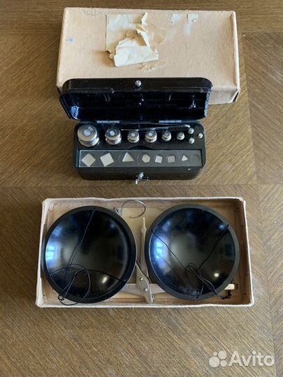 Весы равноплечие ручные вр-100. Полный комплект