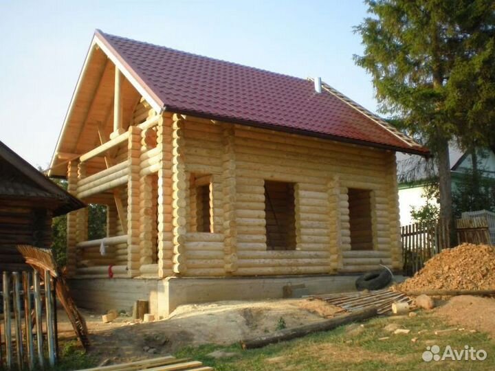 Сборка домов из бревна, бруса, каркасных и тд