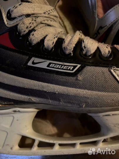 Хоккейные коньки bauer вратарские