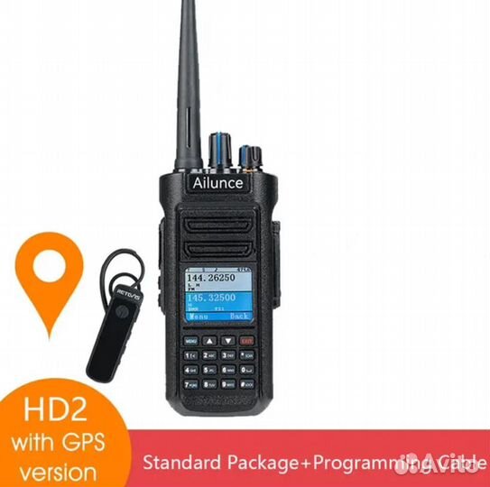 Retevis Ailunce HD2 рация DMR