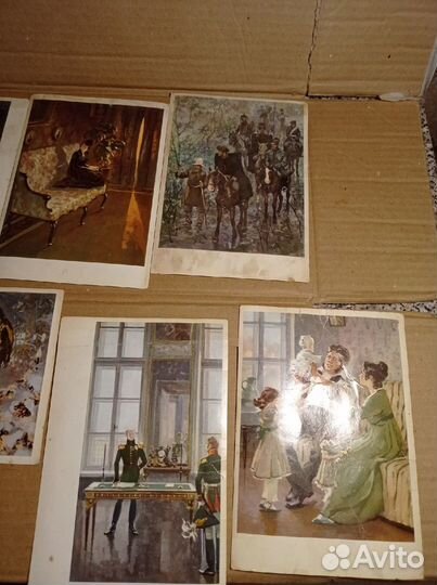 Советские открытки россыпью