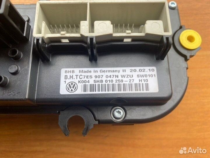 Блок управления вентиляторами Wv Transporter T5