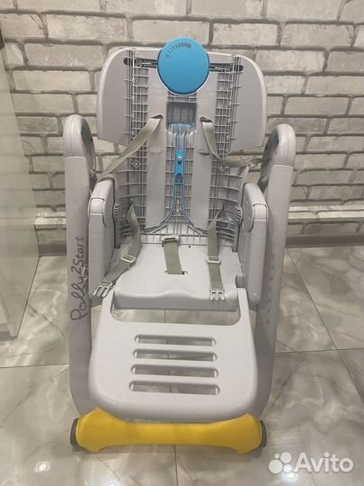 Стульчик для кормления chicco polly 2 start