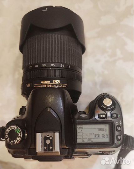 Фотоаппарат nikon d80, объектив, вспышка
