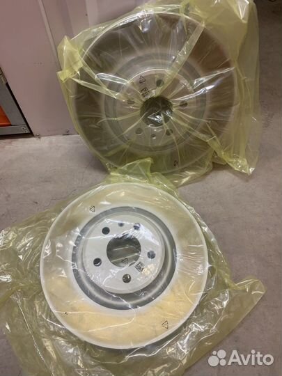 Диски тормозные передние Porsche Macan