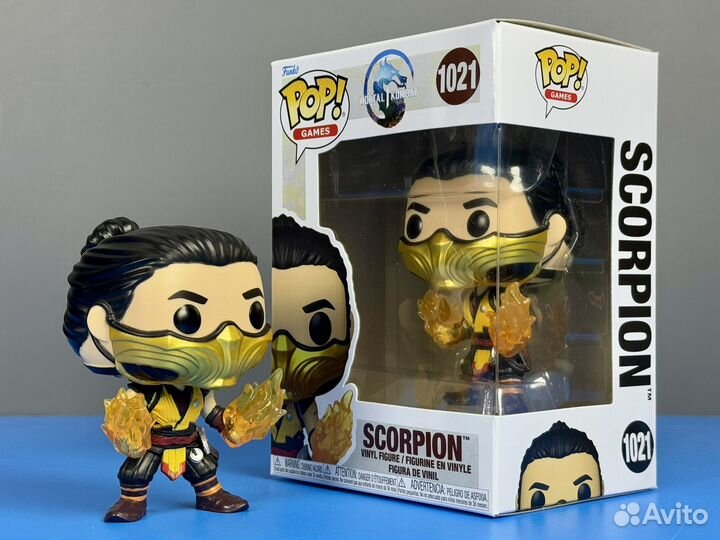 Funko Pop Games 1021 Scorpion (Mortal Kombat 1)