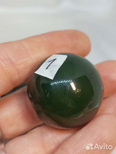 Шары нефрит 30мм Забайкалье.Шары здоровья