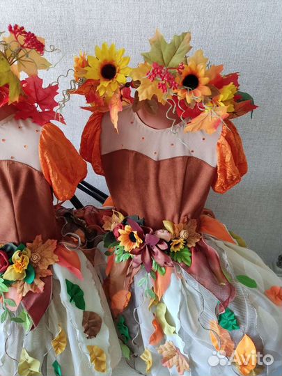 Костюм для девочки Осень