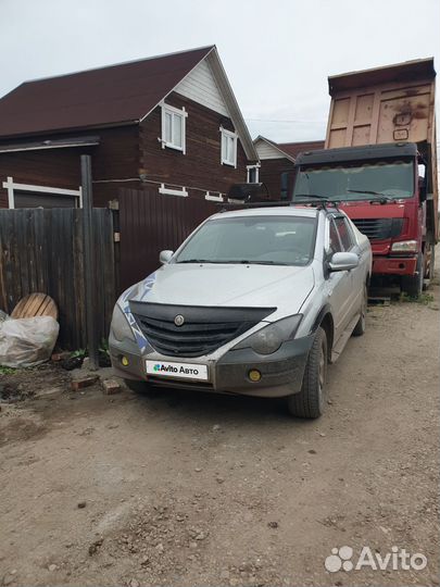 SsangYong Actyon Sports 2.0 AT, 2008, 250 000 км