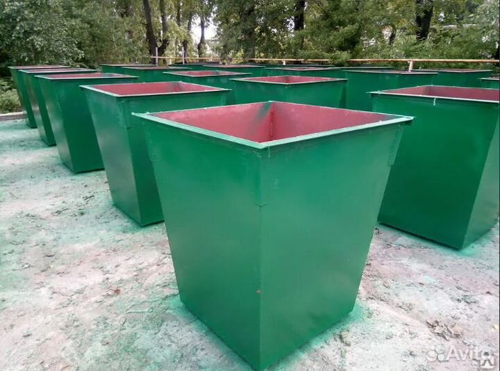 Контейнер для мусора тбо 750л