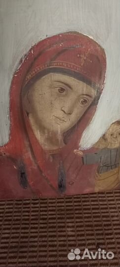 Икона Казанской божьей матери.Старина.Оригинал