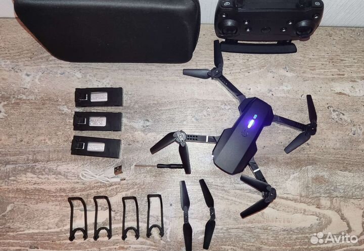 Новый Квадрокоптер 2 камеры + 3 акб