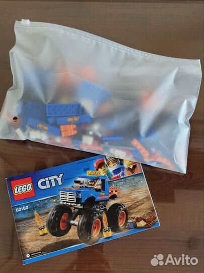 Конструктор lego City 60180 Монстр-трак