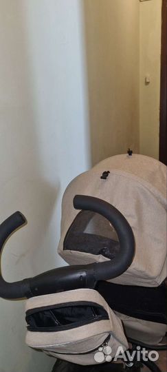 Детский трехколесный велосипед коляска