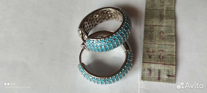 Серебряный комплект новые