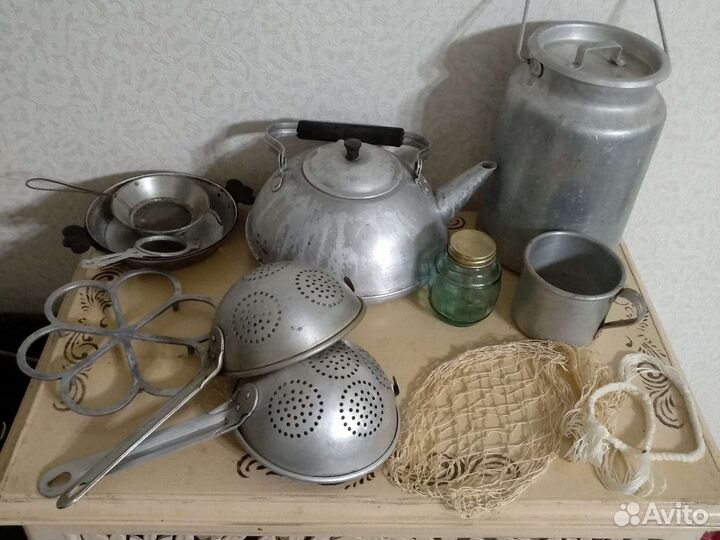 Предметы быта СССР алюминий