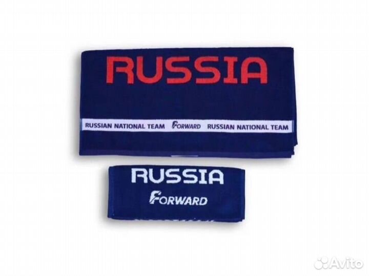 Комплект полотенец (синий/красный) forward