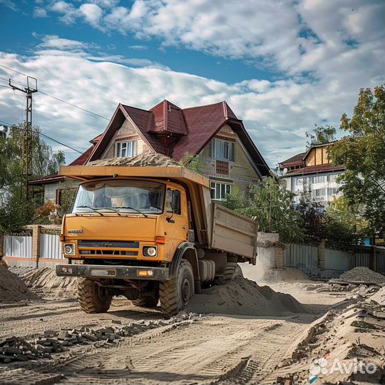 Песок, Щебень, Грунт. Асф крошка.Земля Доставка