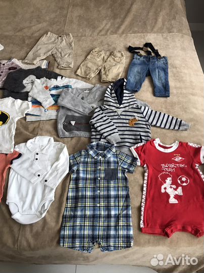 Одежда пакетом от 0 до 12 мес