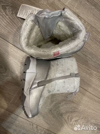 Сапоги зимние для девочки 24 р новые