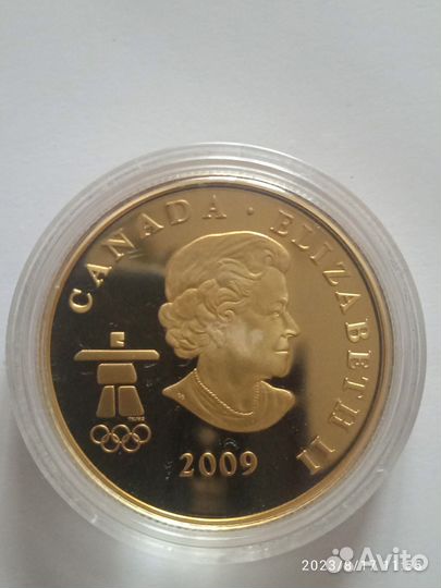 Золотая монета Канада