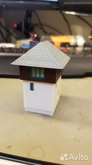 Домик масштаба N 1:150