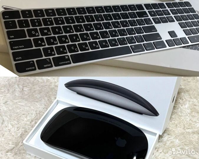 Magic Keyboard Black Touch ID + Mouse 3