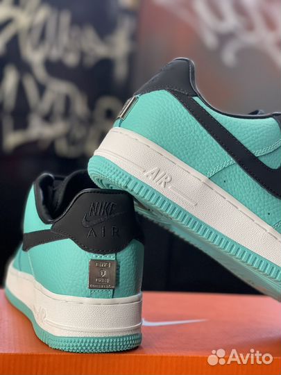 Кроссовки nike air force 1 tiffany