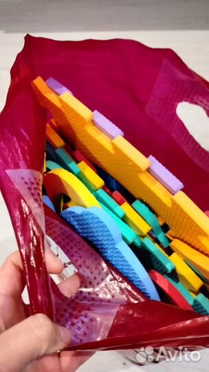 Детский коврик для ползания пазл