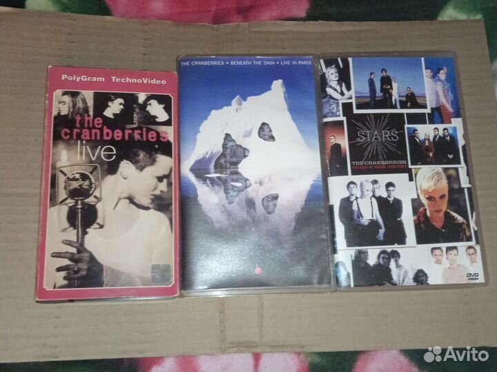 The Cranberries видеокассеты VHS