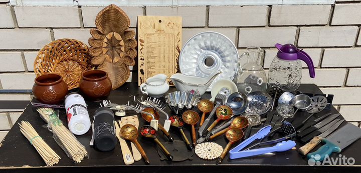 Посуда, кух инвентарь