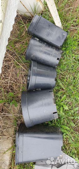 Горшки пластиковые бу