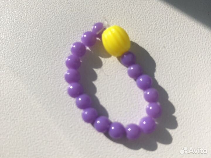 Кольцо из бисера ручная работа