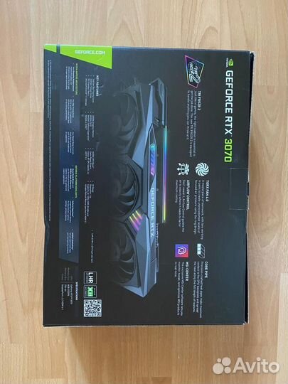 Видеокарта MSI GeForce RTX 3070 gaming Z trio