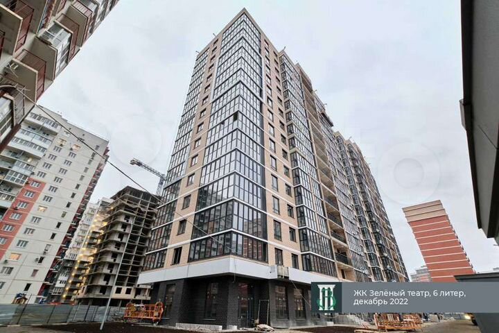 Квартира-студия, 23,2 м², 11/16 эт.