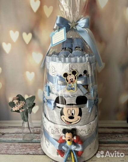 Тортик из памперсов