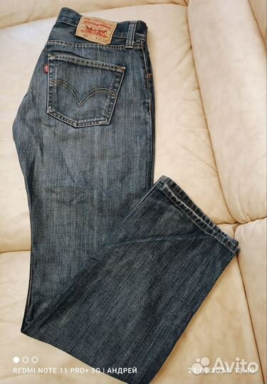 Джинсы levi's w30 L32