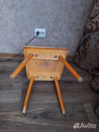 Стульчик детский деревянный СССР