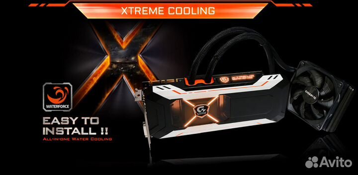 Gigabyte GTX 1080 Xtreme Gaming Water cooling