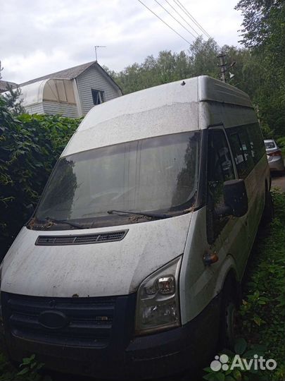 Ford Transit 2.4 МТ, 2009, битый, 100 000 км