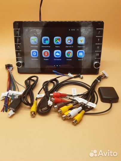 Магнитола андроид 2дин, экран 9