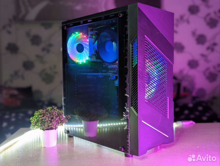 Мощный игровой компьютер Core i7/RX/SSD