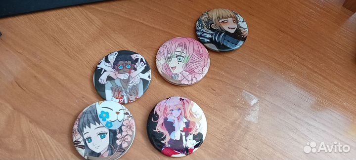 Значки аниме