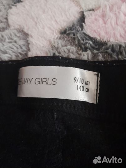 Брюки для девочки утепленные