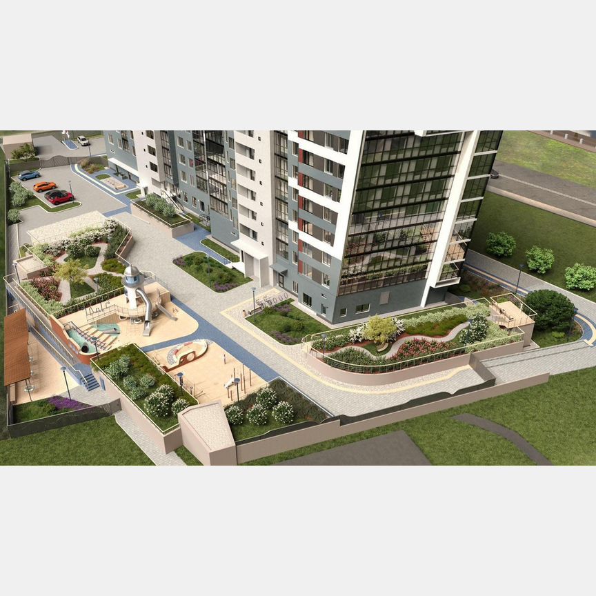 2-к. квартира, 54,5 м², 13/17 эт.