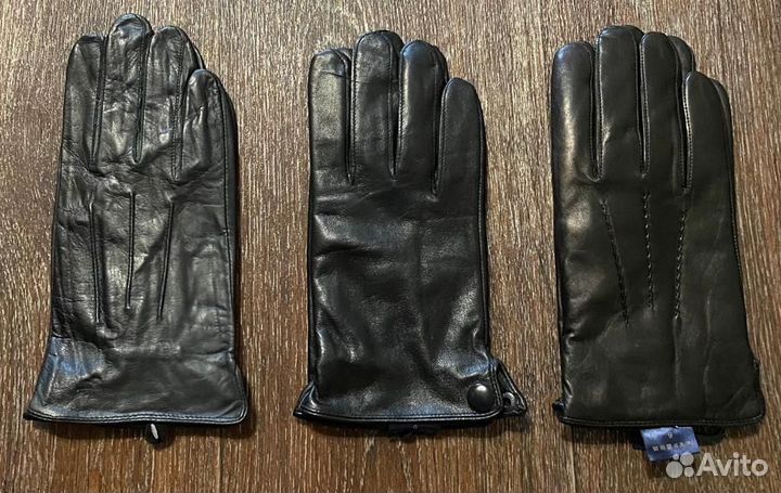 Перчатки кожанные лайковые
