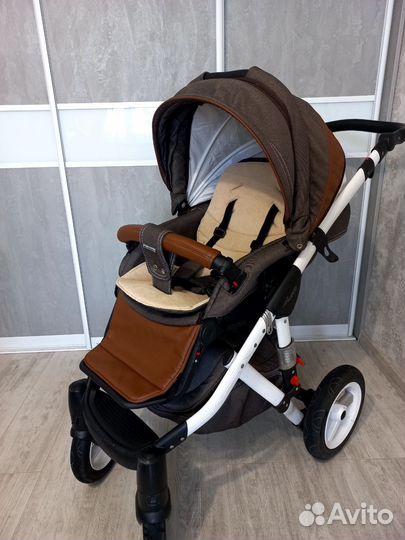 Коляска 3 в 1 Adamex Barletta