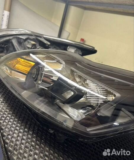 Фары линзованые bi-led ford ficus 2