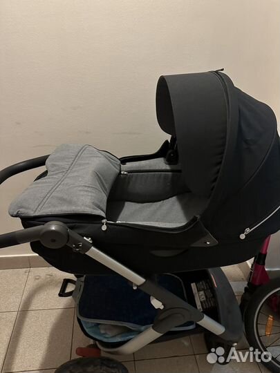 Коляска 2 в 1 stokke trailz