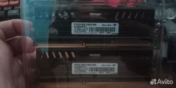 Patriot Viper 3 (PV316G160C9K) 2Х8 16 гб DDR3